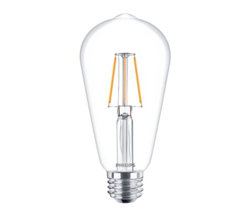 LEDClassic 4-50W ST64 E27 WW CL ND APR Classic filament LEDbulbs ...